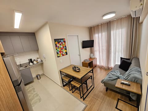 Top Airbnb: 2-bedroom apartment in Moema, 10 minutes from Congonhas! in Moema