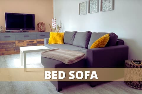 Top Airbnb: Vacation rental 55 m2 | 3-4 people | Sachsenring 2 km in Zwickau