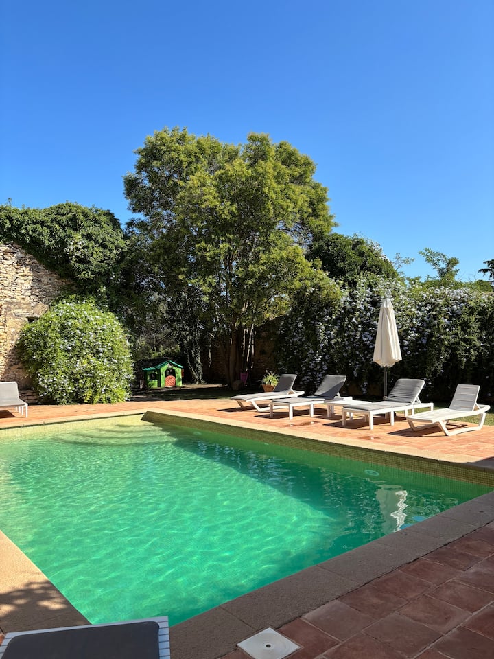 Casa Rural Con Terraza Privada, Bbq Y Piscina - Valls
