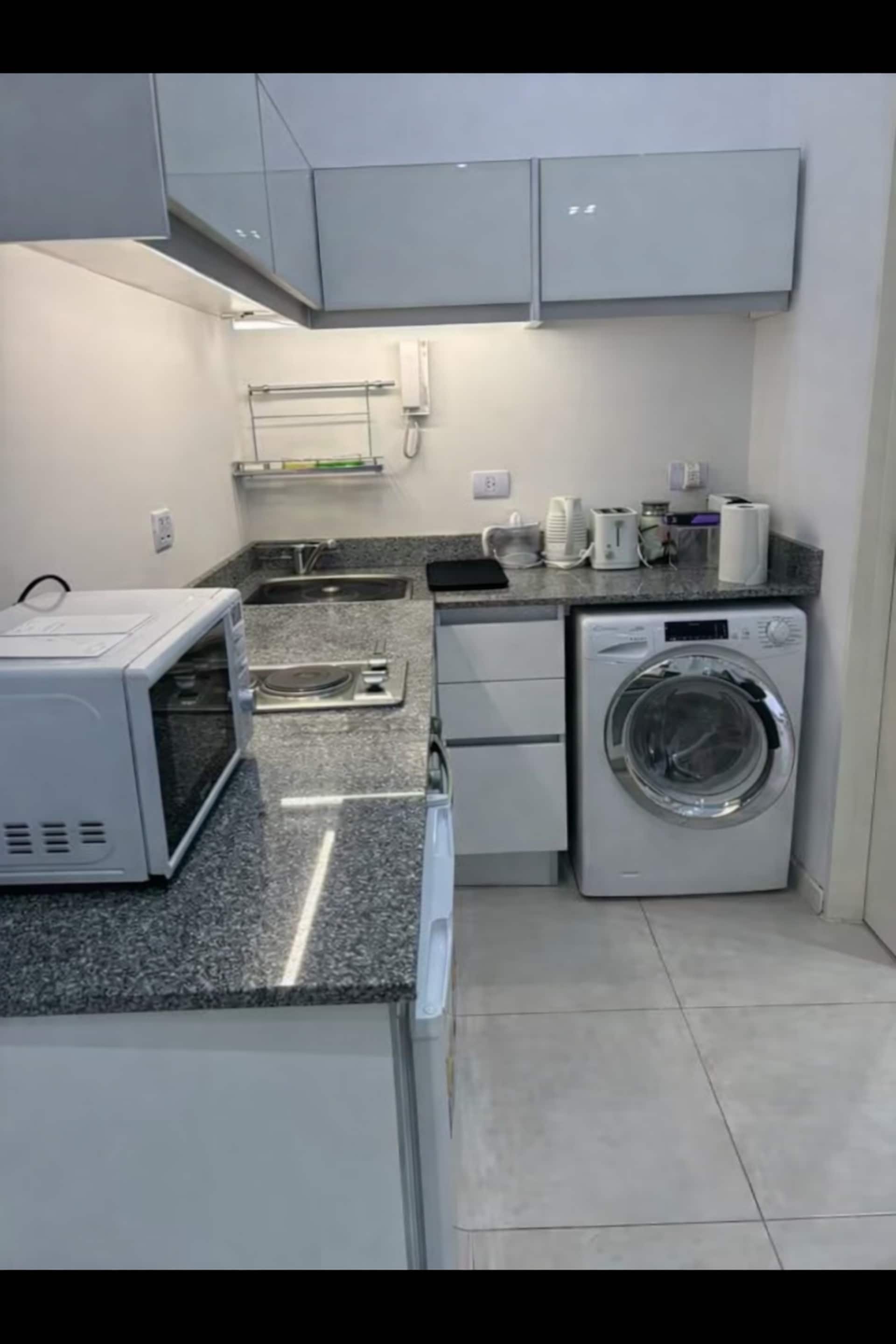 Studio with private patio in Palermo