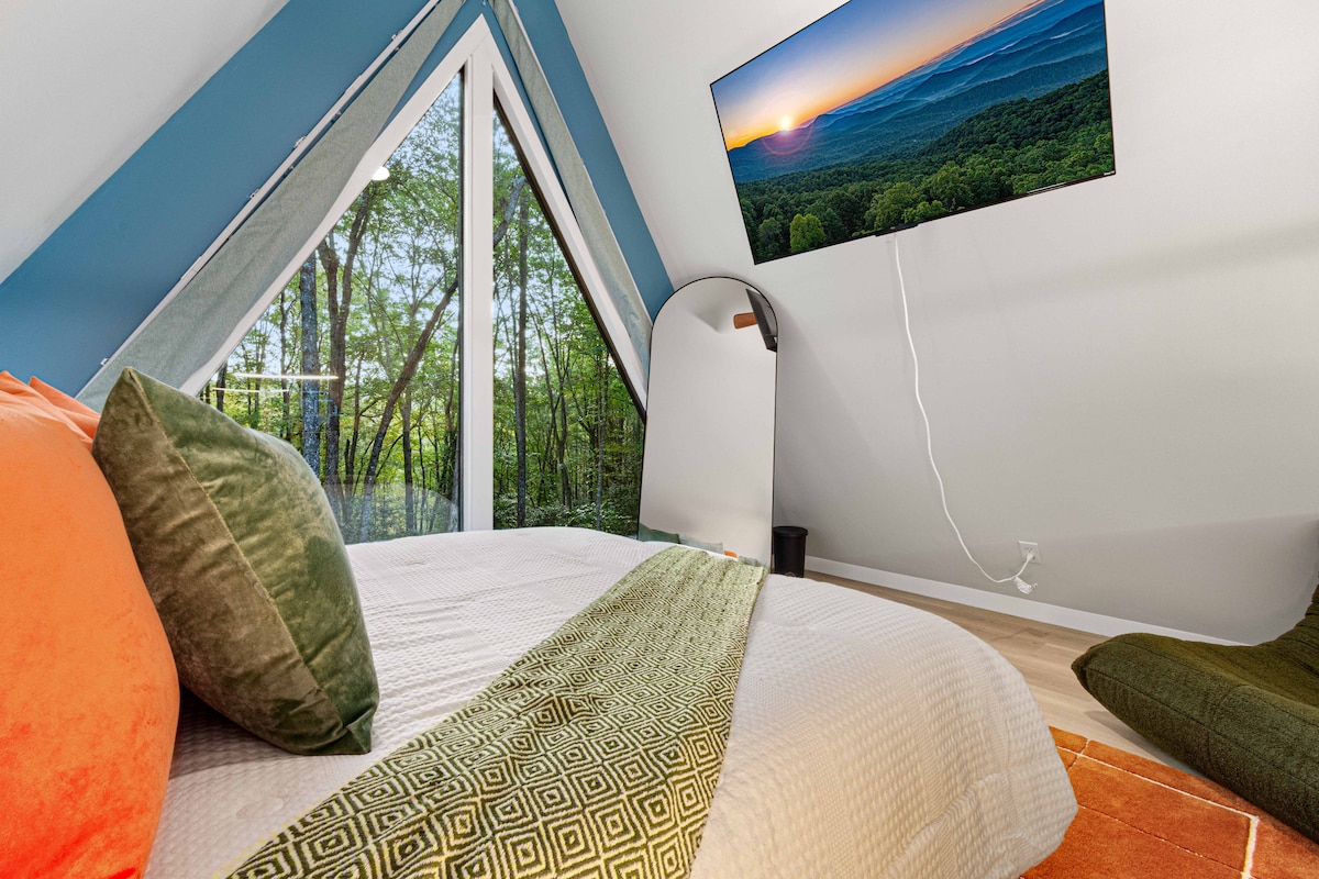 The Cozy-A| Pickleball | Sauna| Fire Pit | Hot Tub - Cabins for