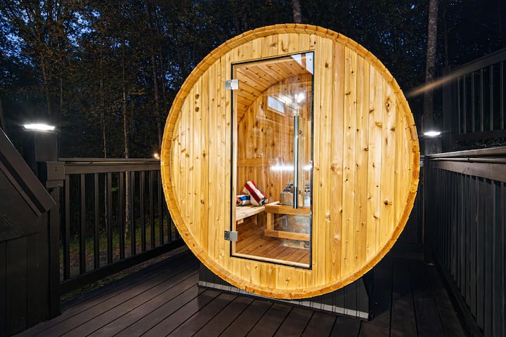 The Cozy-A| Pickleball | Sauna| Fire Pit | Hot Tub - Cabins for