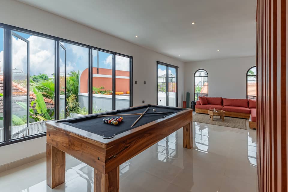 A small modern villa with a games room, South Kuta, Bali, Indonesia, photo 3 of 10