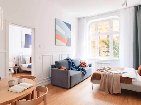 TurnKey | Vinohrady Modern Two-Bedroom Apartment