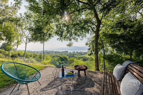 Blue Villa | Spacious, Firepit, Stunning Lake View