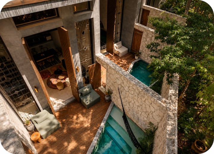 Twin Design Temples |4br| 2 Pools | Concierge - Tulum