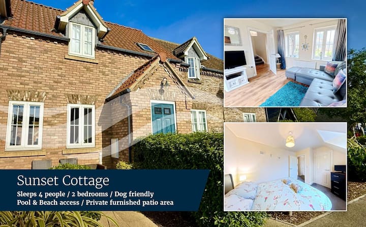 Sunset Cottage - Pool And Beach Access - Filey