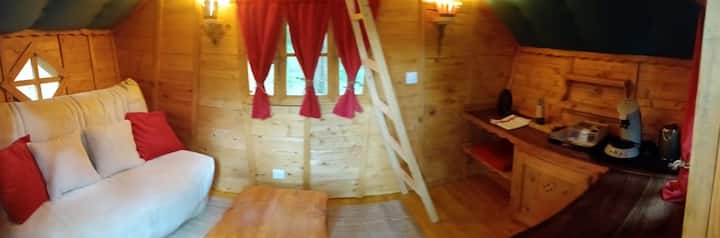 Cabane Féérique Avec Spa Dans Espace Boisé - Indre-et-Loire