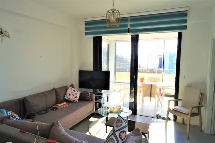 New 2br Garden Flat Beach& Pool Gundogan Bodrum - Yalıkavak