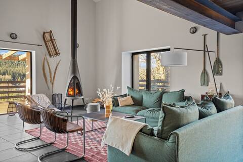 Top performing Airbnb: Maison de Forêts | Pilat Park | Nordic Bath in Loire