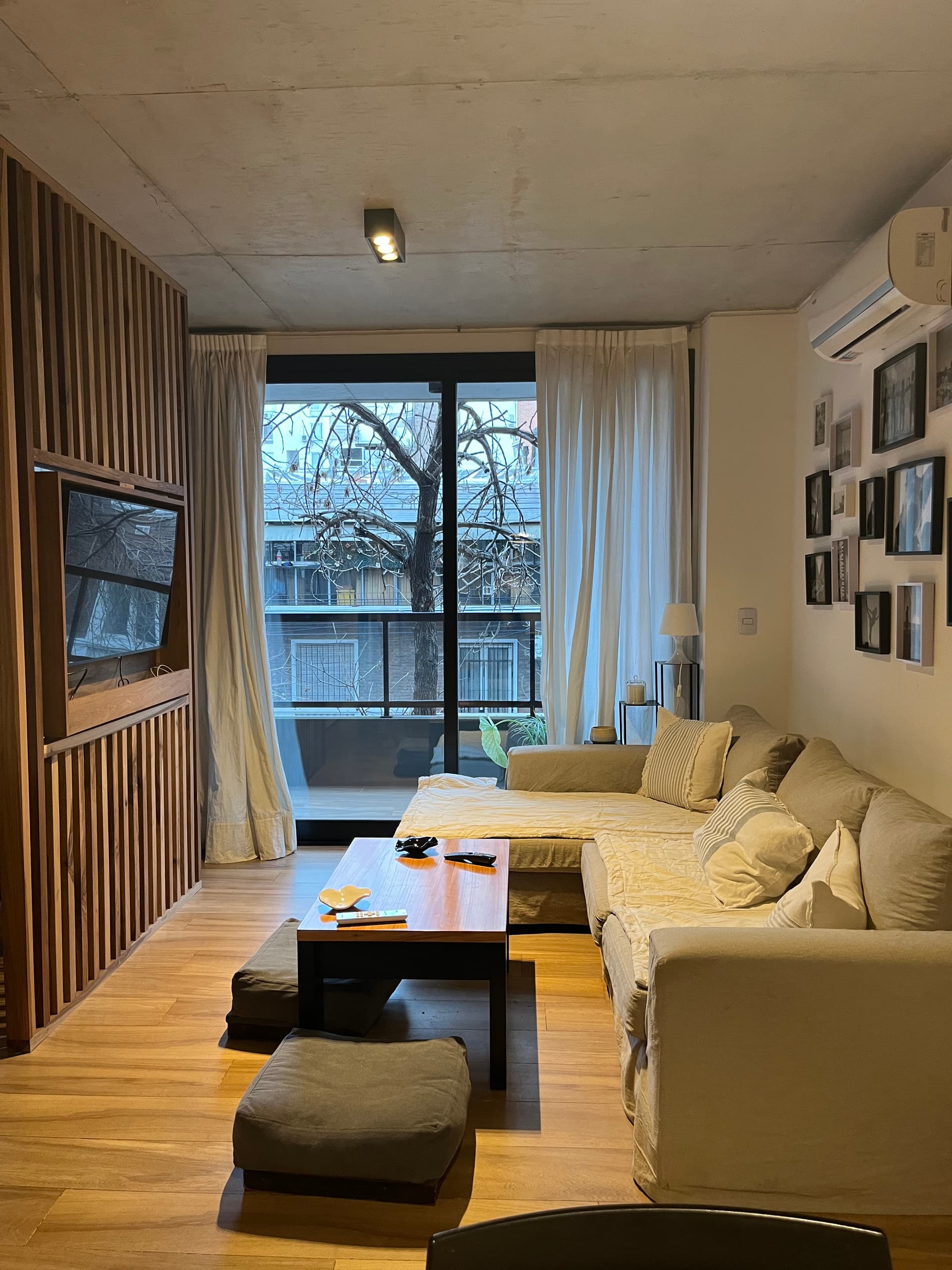 Apartamento novo com 1 quarto e varanda em Belgrano