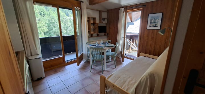 Appartement Lumineux Cosy Aux Contamines 32m² - Les Contamines-Montjoie