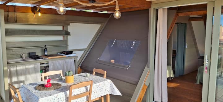 Glamping Villa Oliveta Tente L' Erica Vue Mer - San Vincenzo