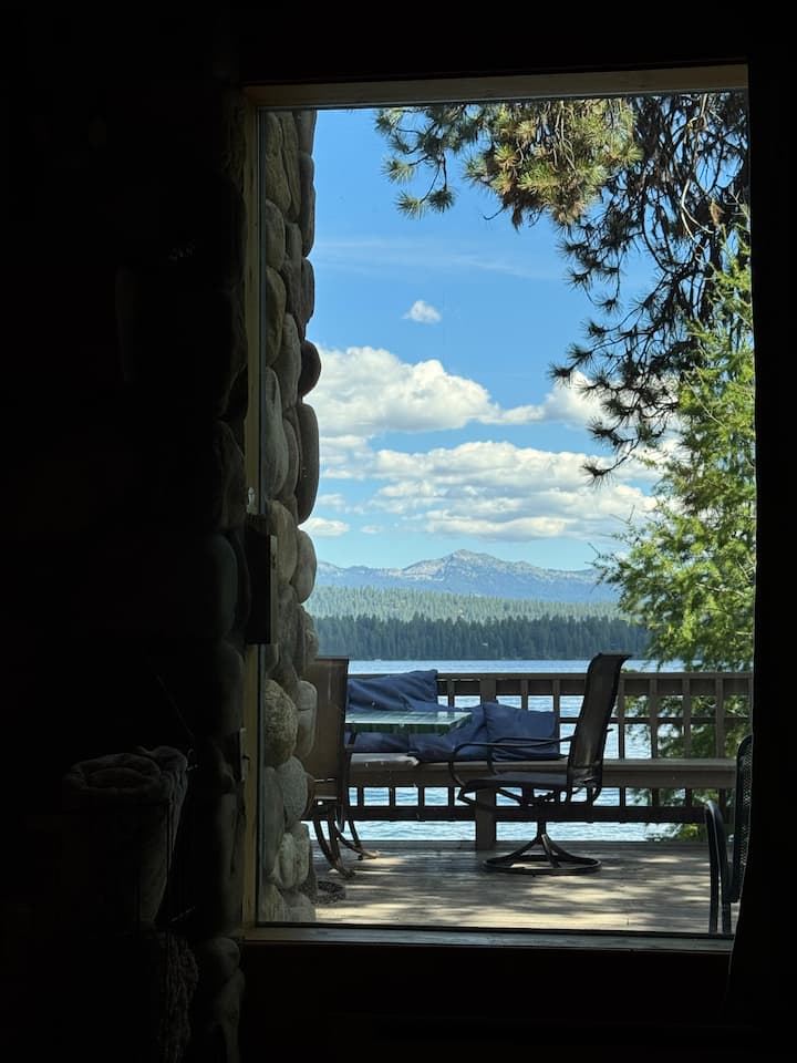 Lakefront Log Cabin With Dock - McCall, ID