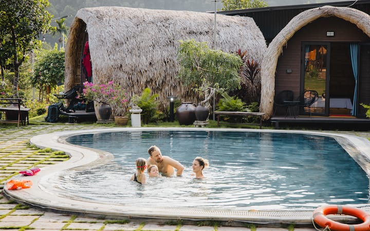 Bungalow Deluxe - Green Homestay Cat Ba Island - 越南