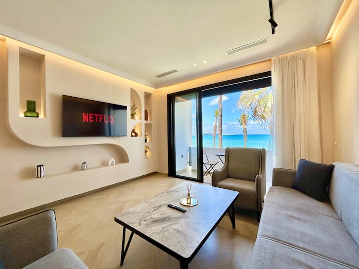 Blue Wave Suite - Waterfront Flat With Balcony - Tánger