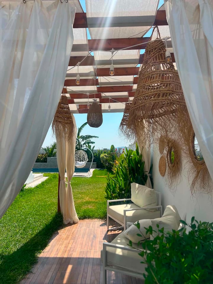 Villa Bianca Piscine & Jardin Hammamet 5 Personnes - Hammamet