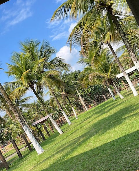 Chácara 3 Irmãos with pool and gourmet area – RJ
