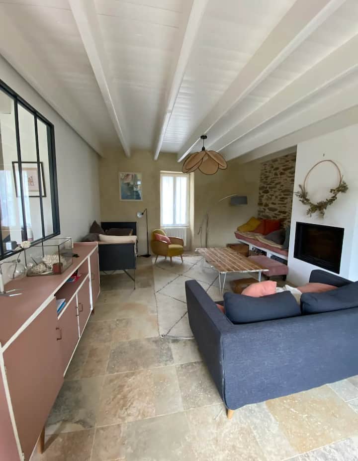 Maison De Capitaine à St Gildas -7 Min De La Plage - Saint-Gildas-de-Rhuys