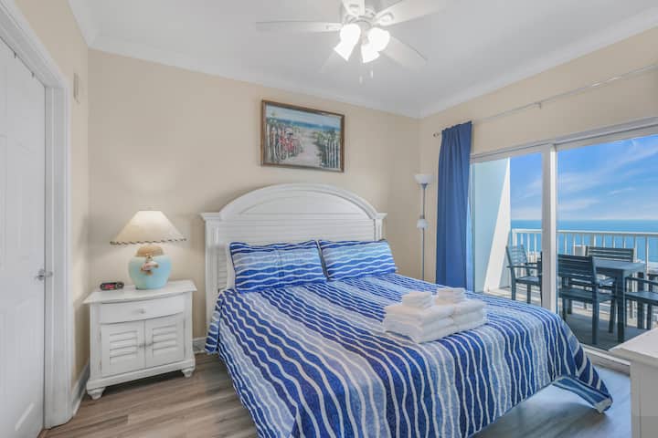 Wake up to beautiful morning light and peaceful views from your private balcony. Enjoy a quiet moment with coffee before the day begins