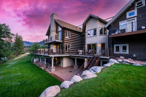 Popular Airbnb listing: Riverfront Mountain Estate • Near Beaver Creek in Edwards