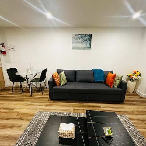 Popular Airbnb listing: A Cozy Legal Basement Suite in Pine Creek