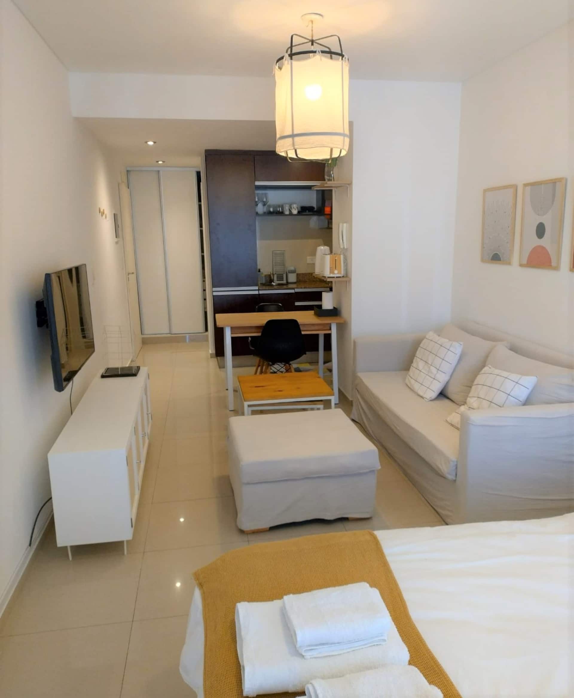 Comfortable and equipped studio apartment | 20 minutes from downtown