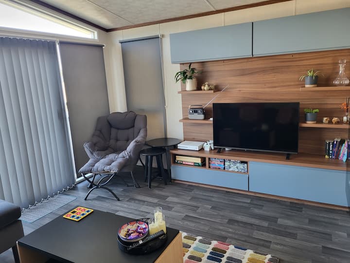 Elegant Caravan En-suite Bath - North Berwick