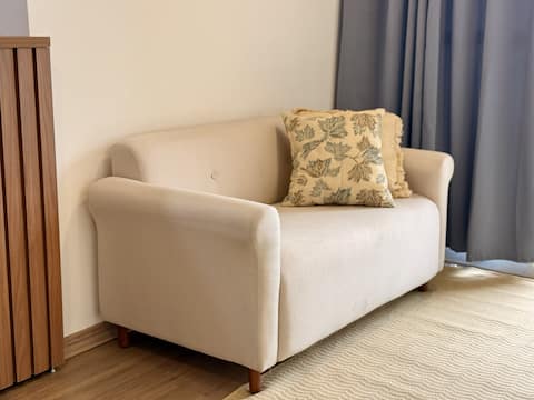 Airbnb em destaque: Apartment with a Beautiful View of the Mountains em Espírito Santo Do Pinhal