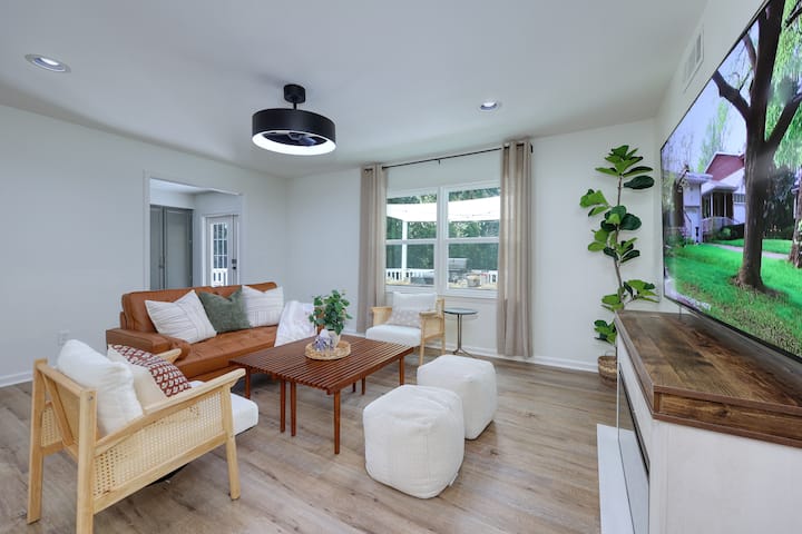 Boho Retreat|nearlake•pool•hottub•pooltable•game - Columbus, GA