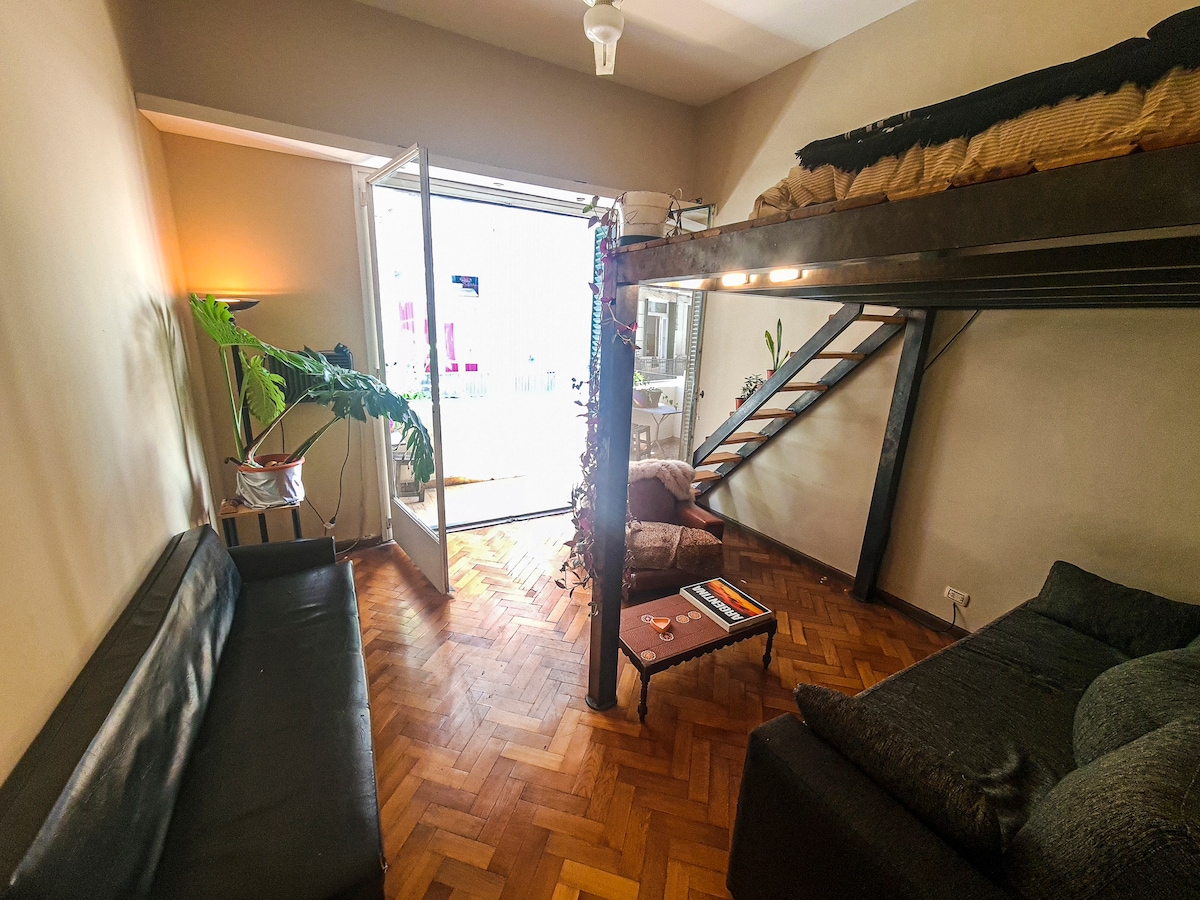 Habitación en departamento compartido en el centro de Buenos Aires