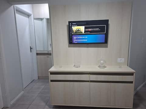 Top Airbnb: Ground floor apartment in a good location, beach and market nearby in Curitiba
