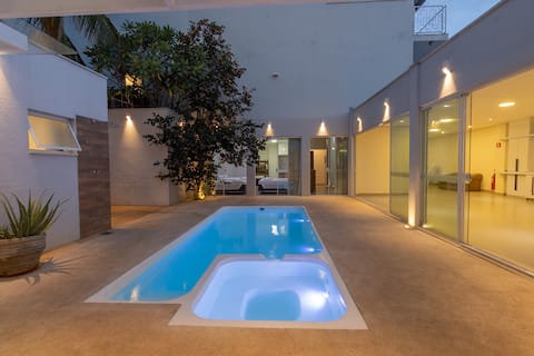 Heated pool, Gourmet/Events Area