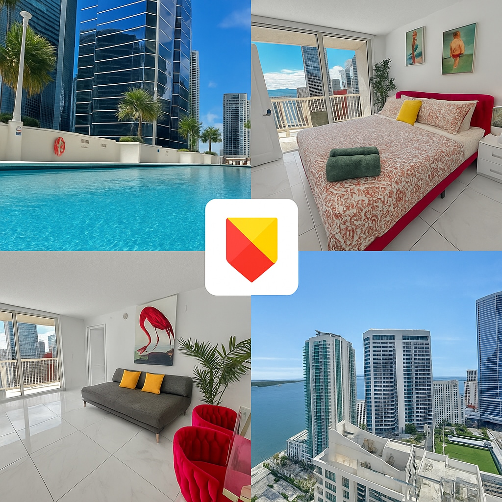 Miami Brickell 2BR | Skyline Views | Free Parking