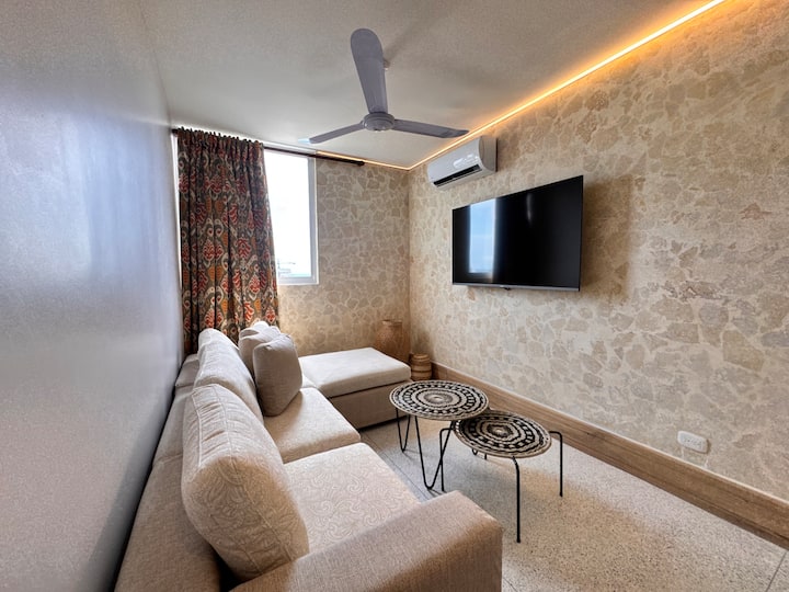 Sunset! Stylish 2-bed Retreat In Ctg W/ac - Cartagena