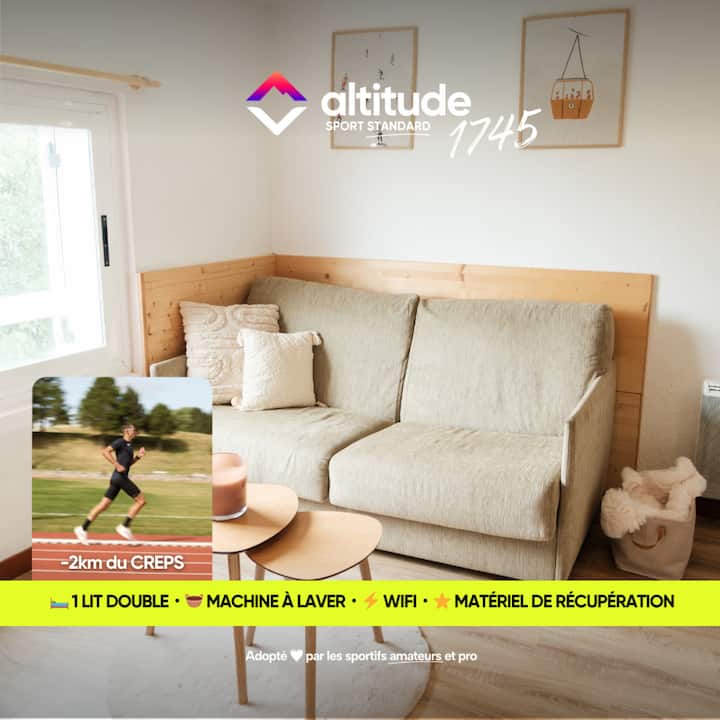 Altitude 1745 - Vue Montagne & Calme Absolu - Font-Romeu-Odeillo-Via
