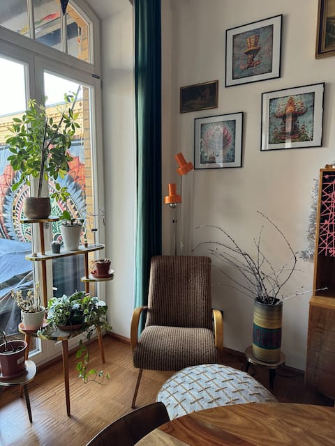 Erfolgreiche Airbnb-Immobilie: Room in the central loft - Reudnitzer Kiez in Neustadt Neuschönefeld