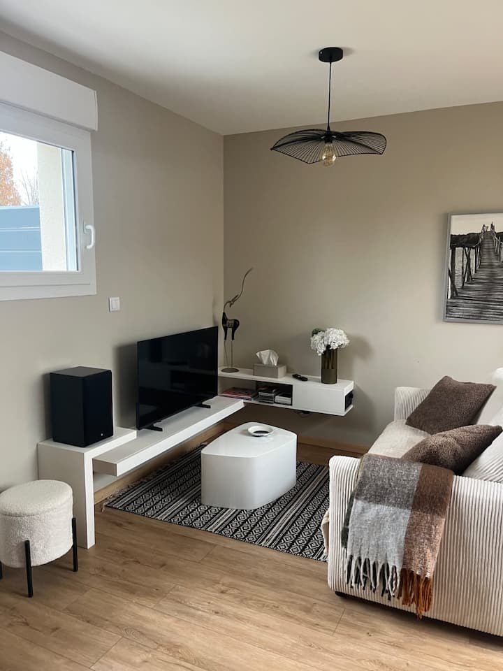 Maison Plein Pied Avec Patio Et Jardin, Proche Zoo - La Flèche