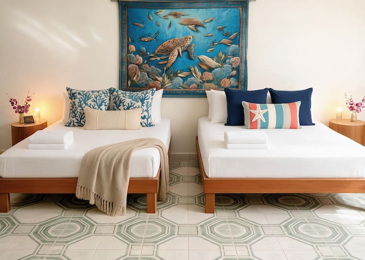 Wake up refreshed here — a quiet peaceful morning awaits you after every night of restful sleep here in paradise.