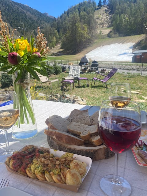4-room ground floor at the foot of the slopes 72 m² – Taillas