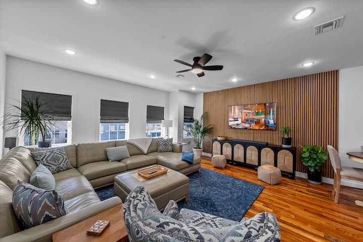Manhattan Retreat - Modern 3bd/2ba Close To Nyc - Elizabeth, NJ