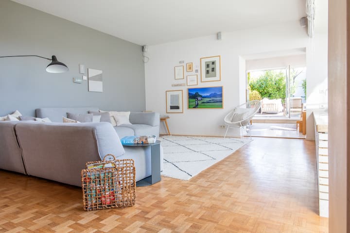 Central Penthouse Loft w/ Alps View & Terrace