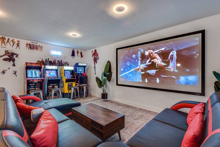 King beds• Theater rm•Arcades+Pool •Massage chair gallery image 5