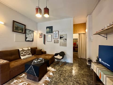 An art-curated 1BR apt in Pai main street : Stay#1