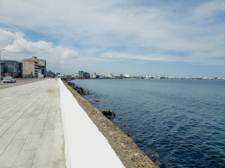 Ubicación Top, A Pasos De La Playa Y Bulevar - Veracruz, México