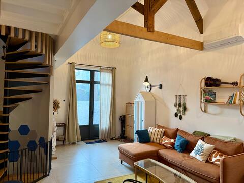 Top performing Airbnb: Beach 5 min walk, quality renovation in La Baule Escoublac