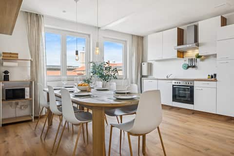 Leistungsstarkes Airbnb: Castle View Apartment • Central • Winter Garden in Braunschweig