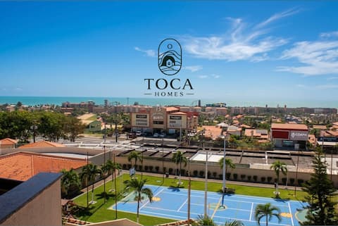 Top performing Airbnb: APT with ocean view near Beach Park in Aquiraz
