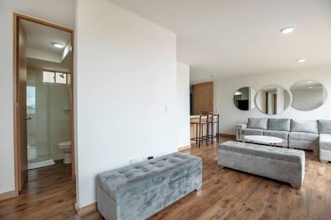 Popular Airbnb listing: Modern Apartment • City View • Parking • Wi-Fi in El Carmen De Viboral