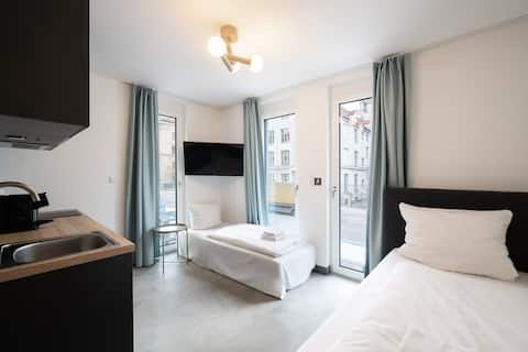 Top Airbnb: Homaris Apartments Therese - Twin Studio in St. Paul